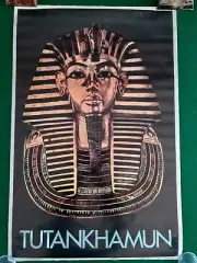 Egyptian Pharaoh King Tut Gold Headdress Mask Tutankhamun Poster 24X36 New