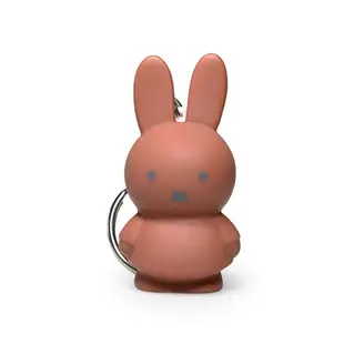 Miffy 米菲兔商店 Miffy 米菲兔經典款公仔鑰匙圈吊飾 - 紅棕色 兔子鑰匙圈 可愛鑰匙圈 掛飾 包包掛飾