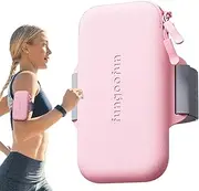 Armband Cell Phone Holder - Silent Double-Zipper Cell Phone Armband,Running Armband, Running Arm Bag, Cell Phone Holder, Sports Arm Band, Card Key Pocket Wynott