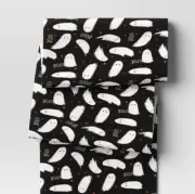 Hyde & Eek Cotton Table Runner Halloween Boo Ghosts 14” X 72” Black Tablerunner