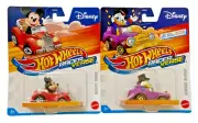 MICKEY MOUSE & SCROOGE McDUCK Hot Wheels Disney Racer Verse Character Cars
