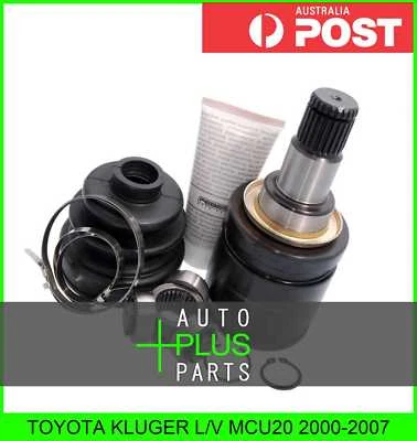 Fits TOYOTA KLUGER L/V MCU20 Inner Joint Left Hand Lh 27X50X24 (for: Toyota)