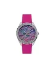 Guess GUW0960L1 Pink Silicone Watch Women Watches