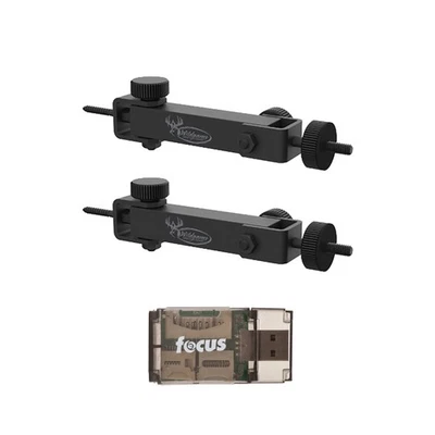 Wildgame Innovations Eco Mount (2-Pack) Bundle with Card Reader (3 Items)