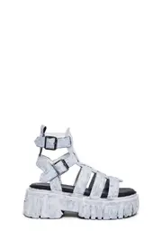 [Widow] Call The Spirits Gladiator Sandals - White