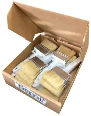 Wooster Brush 1147 2.5 Inch Solvent-Proof Chip Brushes, Pack of 24