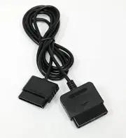 PS1 PS2 Controller Extension Cable 6 Feet Black For PlayStation 2 Brand New 5Q