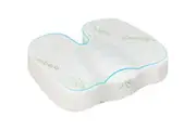 STARRY EUCALYPT Seat Posture Cushion Memory Foam Pillow Bamboo White