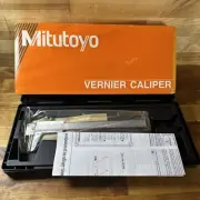 Mitutoyo 536-161 Vernier Caliper, Stainless Pipe Measuring Jaw 0-150mm +/-0.05mm