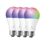Zigbee Smart Color Bulb ZL1 Compatible with Home Assistant, 4 Pack