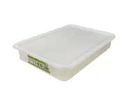 SMARTLINK 6PCS 2.5L Plastic Storage Box 30.5x21.5x5.5cm Durable Stackable Ideal for Organizing