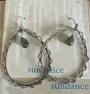 NWT Sundance Catalog Silver Labradorite “Midnight Serenade Earrings” $138