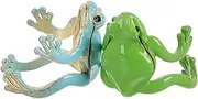 [MOLUCKFU] 2pcs Frog Ring Thumb Rings for Women Funny Ring Rings Adjustable Thumb Rings Women Frog Stuff Frog Decor Adjustable Rings for Women Animal Rings