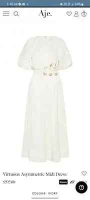 AJE dress brand new with tags size 6