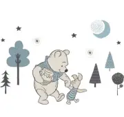 Lambs & Ivy Forever Pooh Wall Decals, Multicolor