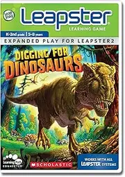 Leapfrog Leapster Learning Game Scholastic Digging for Dinosaurs