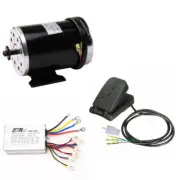 48V 1000W Brush Electric Motor Controller Pedal for E-bike Scooter Go Kart Quad