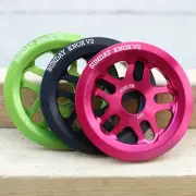 SUNDAY BMX BIKE KNOX v2 GUARD BICYCLE SPROCKET BLACK FUCHSIA