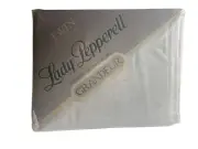 Lady Pepperell Grandeur Twin Fitted Sheet White Super Soft No-Iron 130TC USA New