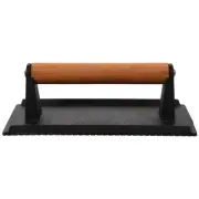 Food Grill Press Flat Iron Grill Press Cast Iron Steak Weight Griddle Press