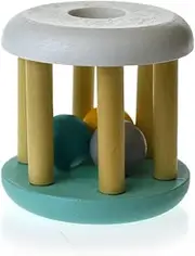 Kaper Kidz Calm & Breezy Wooden Rattle | Green