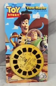 Disney Pixar Toy Story 3d View-Master 3 Reel Packet 1995 Tyco