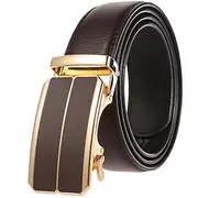 Men's Belt Faux Leather Belt Dress Belt Ratchet Belt Box Buckle Black White Faux Leather Alloy Fashion BOX Buckle Pure Color Party Daily