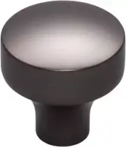 Top Knobs TK900AG Kinney Knob 1 1/8 Inch - Ash Gray