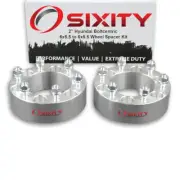 2pc 2" Wheel Spacers for Hyundai Entourage Adapters Lugs Studs 6x5.5 by (for: Hyundai)