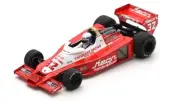 Model Car formula 1 F1 Scale 1:43 spark Model Wolf WR3 Rosberg 1978 Gp