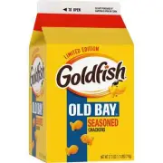 Goldfishs Crackers, Limited Edition Old Bay Seasoned Snack Crackers, 27oz. box