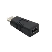 Mini USB Female to Type C Male Adapter Anti Corrosion Portable Phone Converter