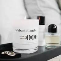 在飛比找PChome24h購物優惠-【澳洲Maison Blanche】手工大豆蠟系列-玫瑰＆琥