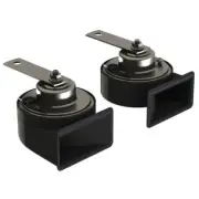 Flosser 249206 Universal 24V High Low 2 Terminal Electric Horn Set Made in Italy