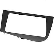 Vuzmode Radio Stereo Panel Double 2 Din Fascia, for Seat, Leon LHD Radio GPS Stereo Panel Dash Mounting Installation Trim Kit Face Frame Bezel Car Radio Dashboard Panel