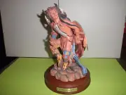 GREGORY PERILLO Spirits 'BUFFALO DANCER' Figurine Hand Painted //RARE//