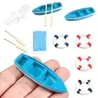 Accessories DIY Beach Chair Paddle Mini Sea View Ornaments Boat