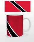 TRINIDAD AND TOBAGO 11 OZ COFFEE MUG TEA CUP FLAG CARIBBEAN REPUBLIC CARNIVAL!!!