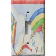 SnazzySwitch Rainbows And Kites Decorative Light Switch Plate Cover