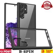 For Samsung Galaxy SS23 22 S20 + 21 Ultra Note 20 5G Clear Case Heavy Duty Cover