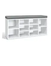 Artiss Shoe Storage Bench White