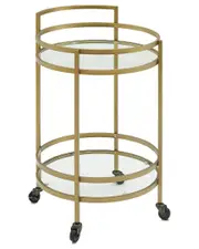 Crosley Furniture Bailey Round Bar Cart