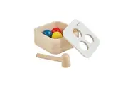 Plan Toys Punch & Drop Bin Kids Childrens Interactive Play Fun Toy Playset 12M+
