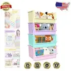 4-Pack Large Stackable Storage Bins for Pantry - Easy Access & Organization