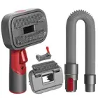 Dog Brush Vacuum Cleaner Set For Dyson Pet Grooming Tool Pet Hair Attachment