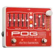 Electro Harmonix POG 2 Polyphonic Octave Generator Effects Pedal EHPOG2