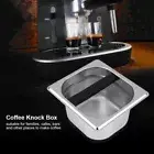 Coffee Knock Box Shock-Absorbent Espresso Knock Box for Barista Coffee Grind AU