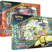 Crown Zenith Collection Set of 2 Regidrago V + Regieleki V