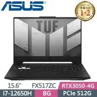 在飛比找Yahoo!奇摩拍賣優惠-ASUS FX517ZC-0021D12650H 御鐵黑 F