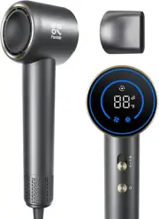Fanttiksolo Aura H10 APEX Hair Dryer, Ionic Blow Dryer with HD Display, Brushles